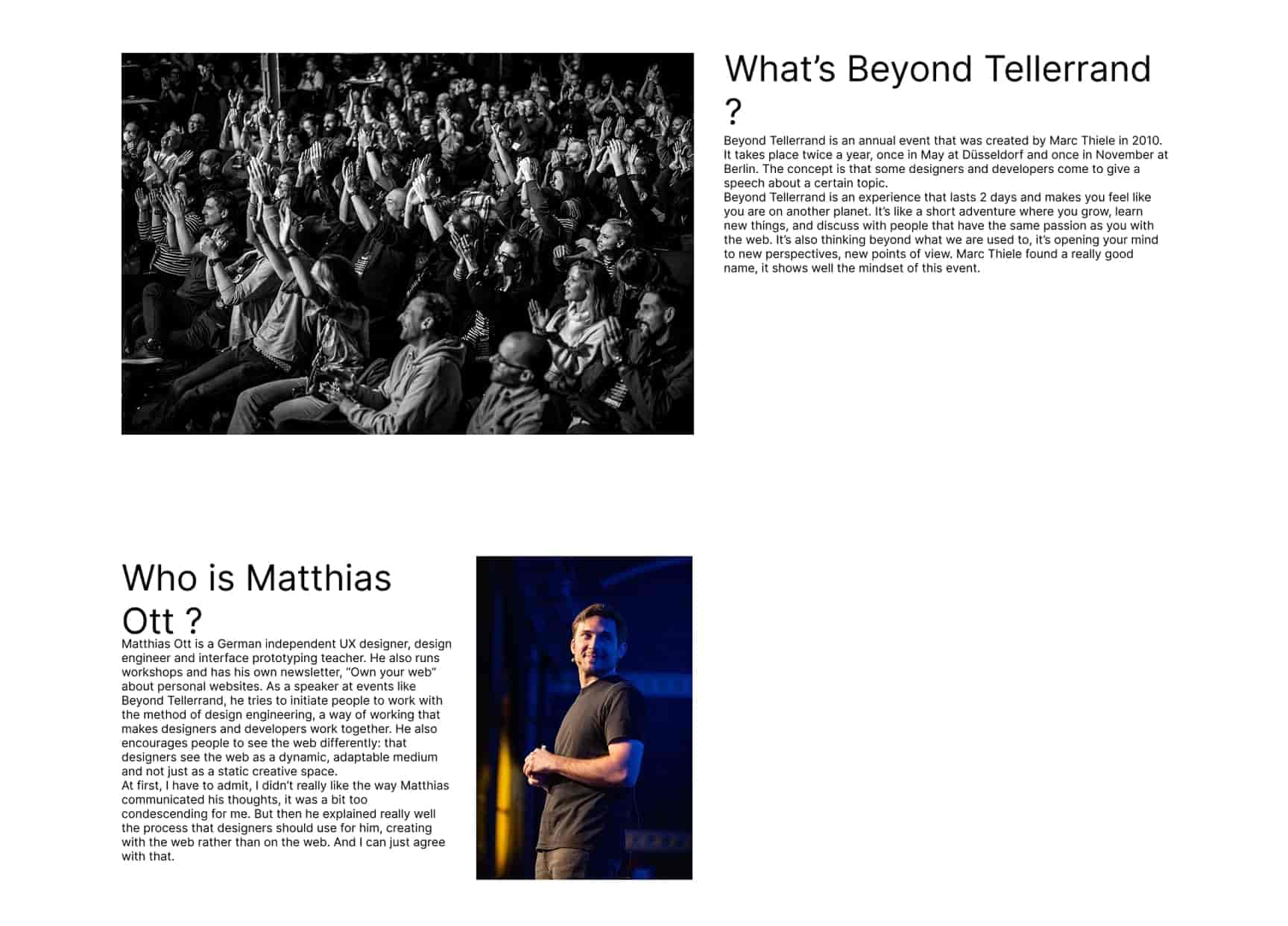 exemple de mon premier essai de design dans Figma