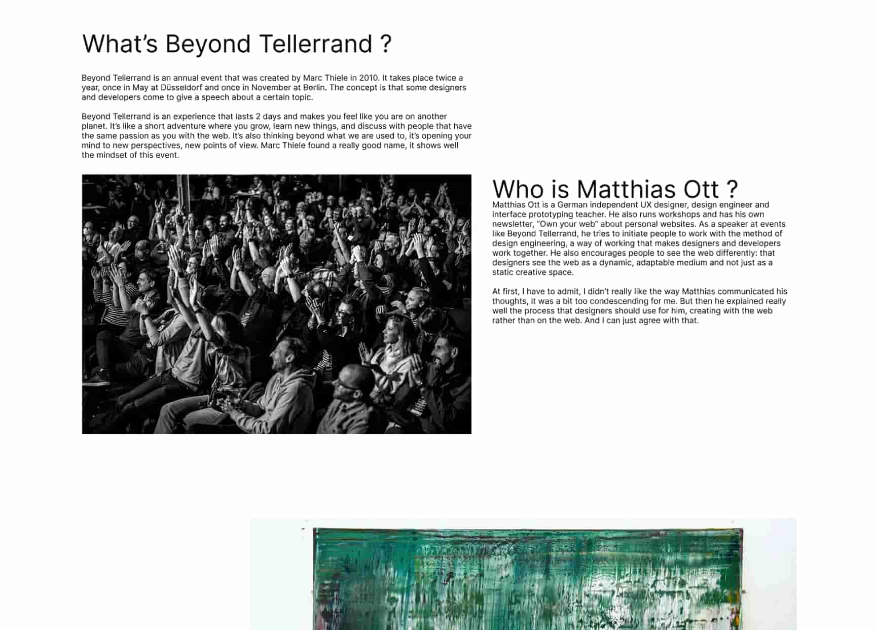 exemple d'un autre essai de design dans Figma