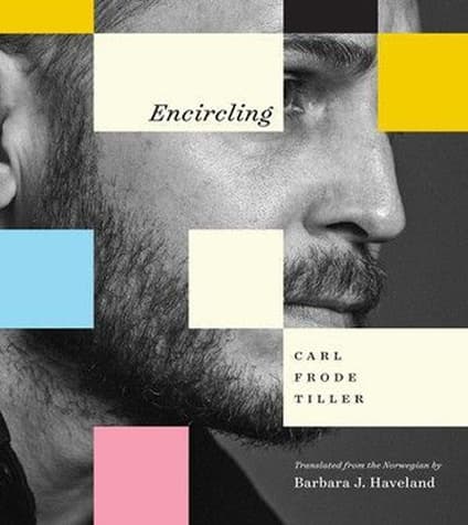 visage d'un homme caché à certains endroits par des carrées de couleur