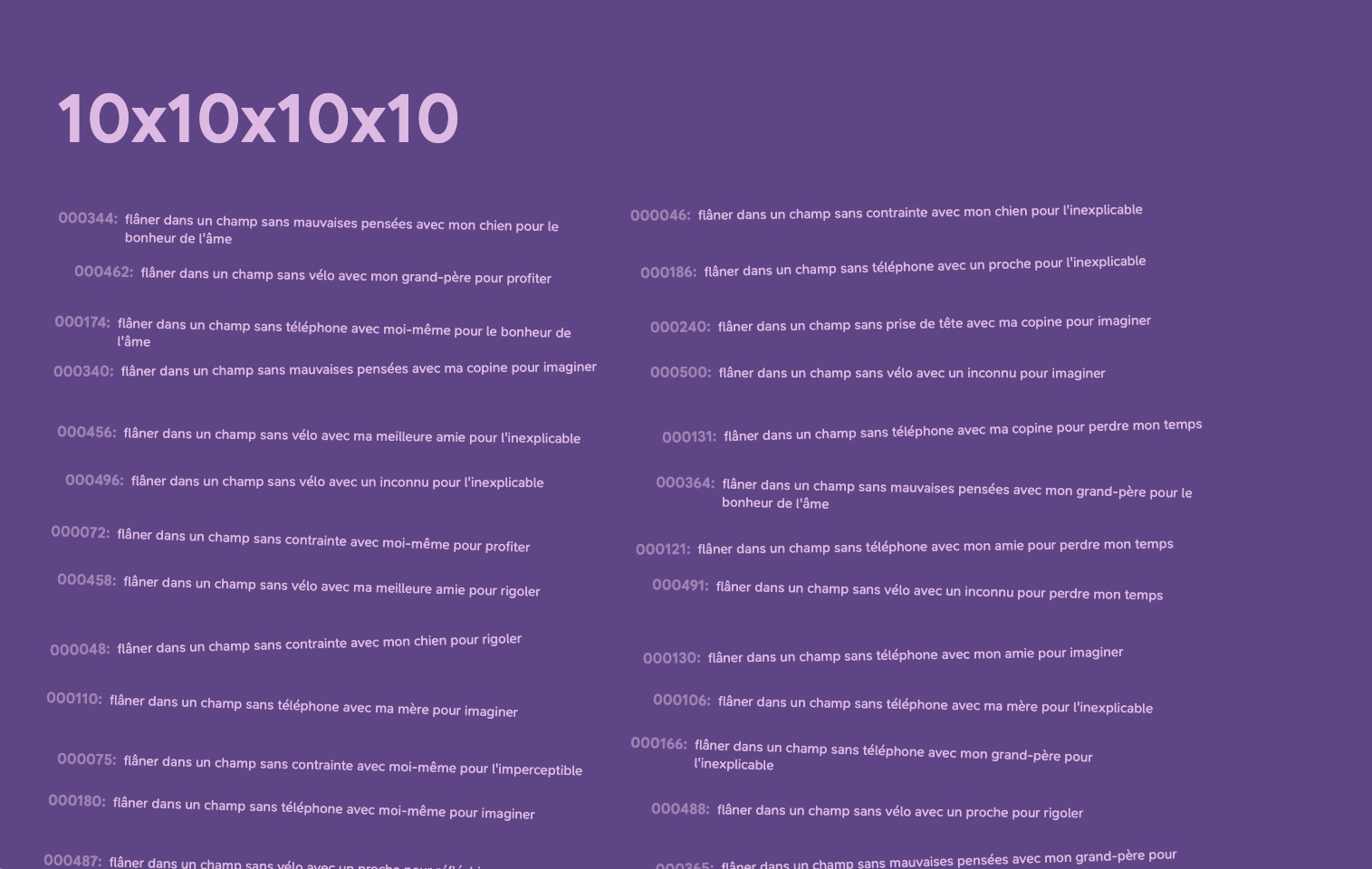capture d'écran du deuxième exercice des phrases