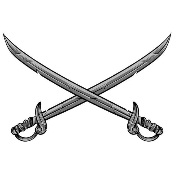 illustration de deux épées qui se croisent