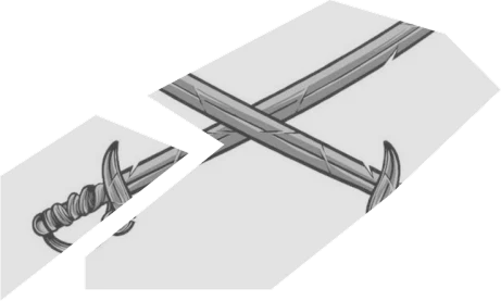 illustration de deux épées qui se croisent