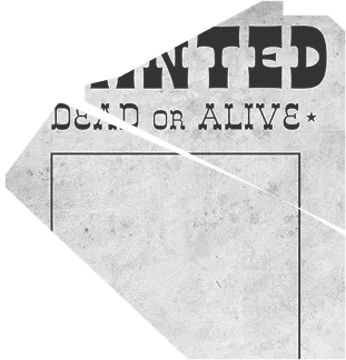 image d'une affiche Wanted comme dans les films