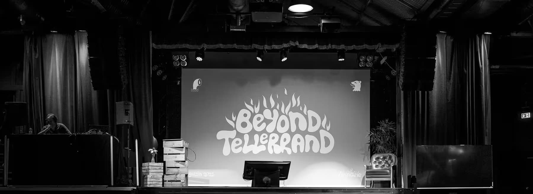 Picture of the stage at Beyond Tellerrand